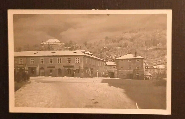 Salzburg Mozartplatz Im Winter 600396A gr K