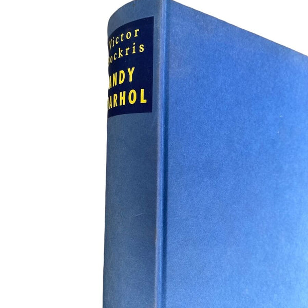Victor Bockris ANDY WARHOL Claasen Verlag GmbH Düsseldorf HC +Abb
