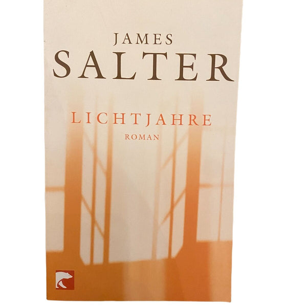 2063 James Salter LICHTJAHRE ROMAN Berliner Taschenbuch Verlag