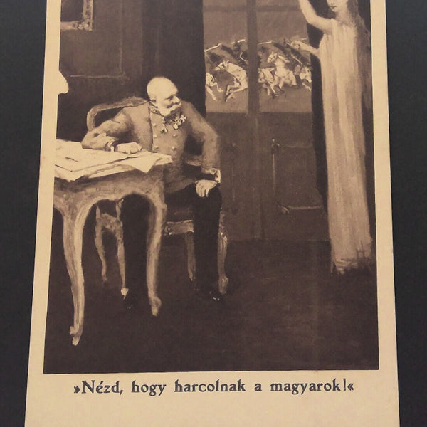 Kaiser Franz Josef Nezd hogy harcolnak a magyarok JW 170011 C