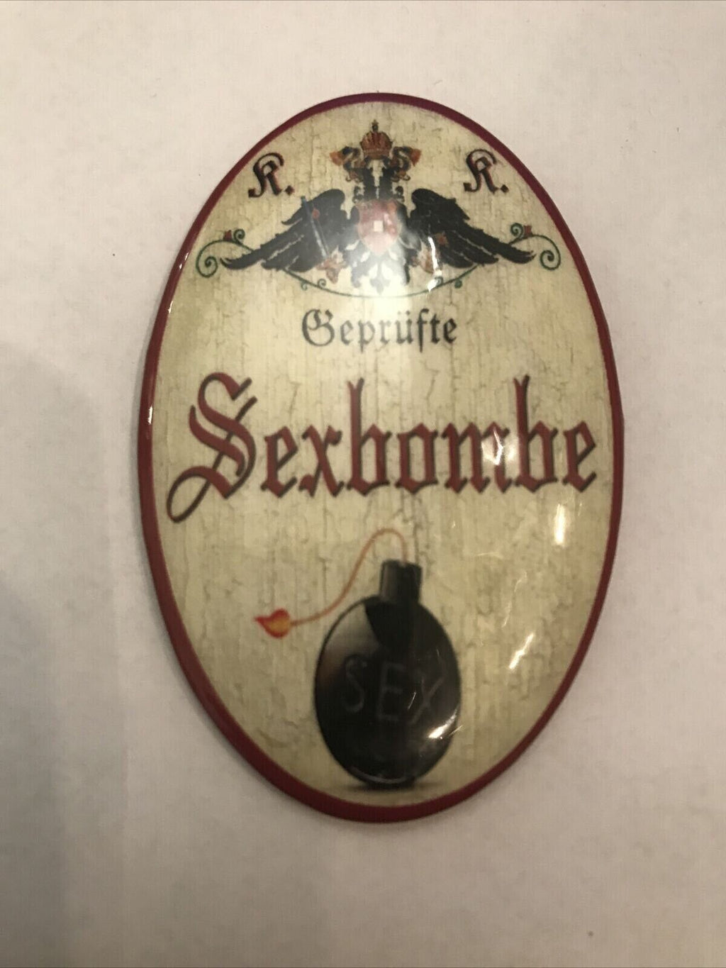 K&k nostalgie flaschenöffner magnetisch sexbombe 7x4,5cm