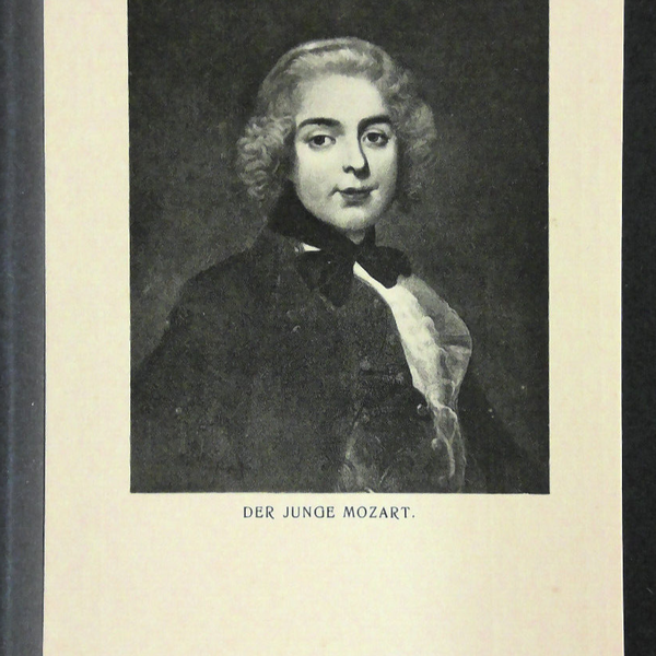 Der junge Mozart Porträt Zeichnung JW696