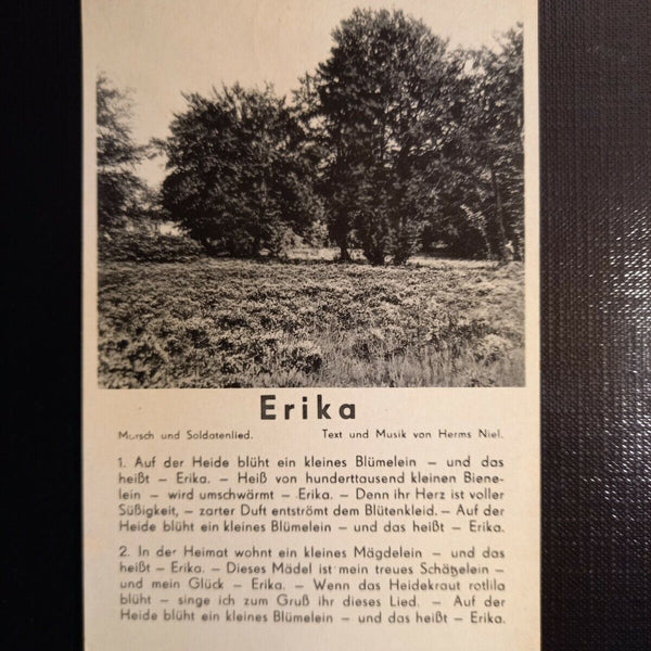 Erika, Marsch und Soldatenlied 410537 gr D