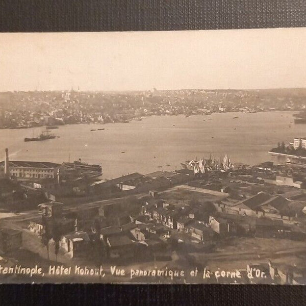 Constantinople Hotel Kohout Vue Panoramique Et La Corne d.Or 800071 Ga E