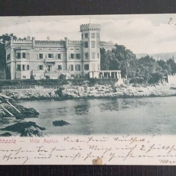 Ansichtskarte Abbazia Villa Neptun 800081 Ga E
