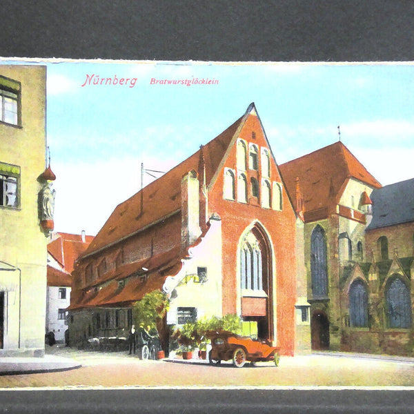 Bratwurstglöcklein Nürnberg Fahrrad Automobil 20029 jw J