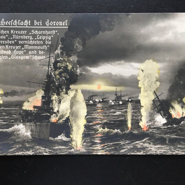 Die Seeschlacht bei Coronel - Schiffe Kreuzer Meer 270060 TH