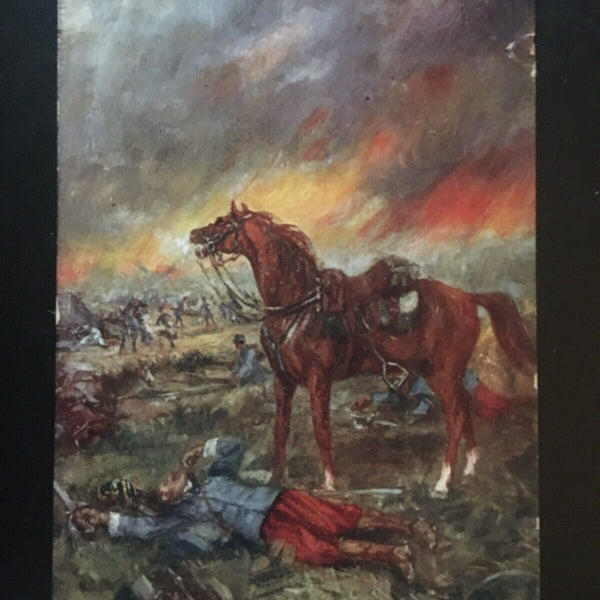 Hilferuf! (A.Gassner) - Pferd bei gefallenen Soldat 270068 TH