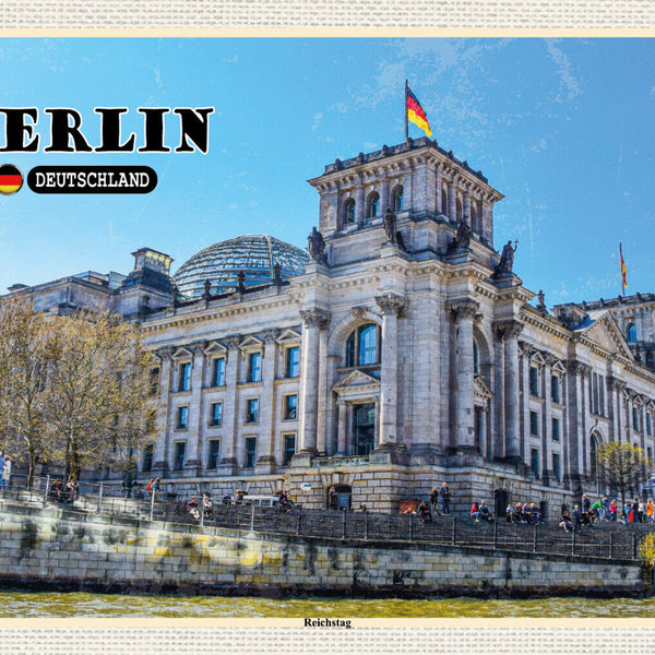Schild Spruch Berlin Deutschland Reichstag JW