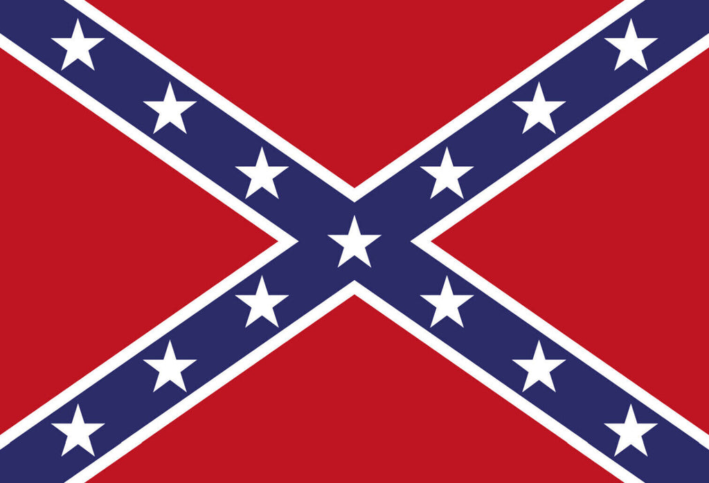 Schild Spruch Südstaaten Amerika Flagge JW