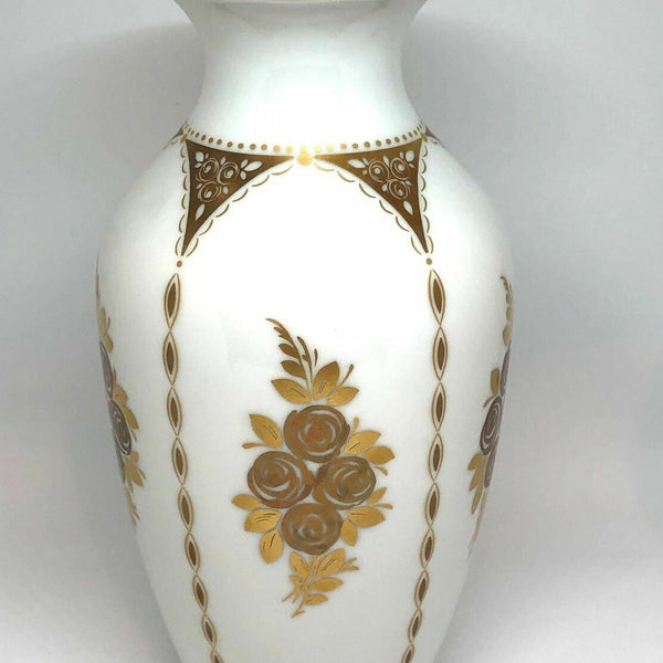 Hutschenreuther Vase Blumen Golddekor Blumen 22,5 50024