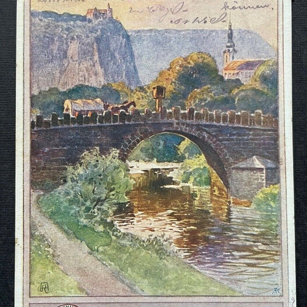 Deutscher Schulverein Schäferwand Berg Děčín Tetschen Stadt Tschechien 400277 TH