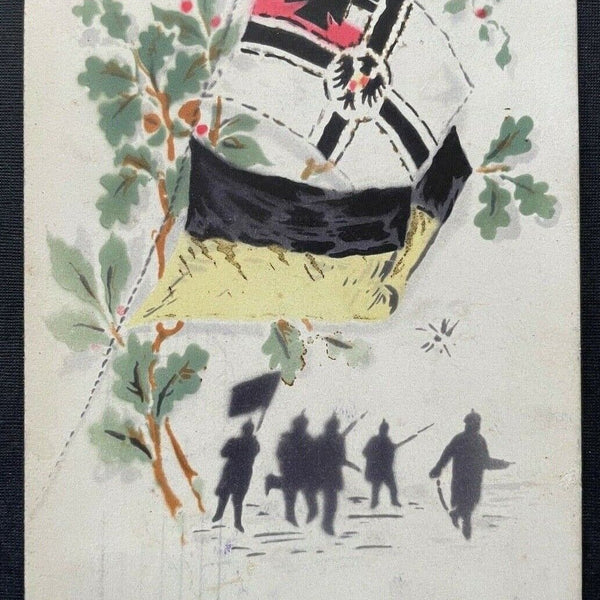 Gott schütze unser Vaterland Flagge Soldaten Militär Krieg 400319 TH