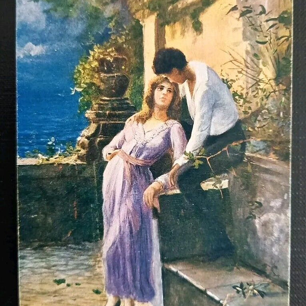 Künstlerkarte Liebesfrage 600509A Gr