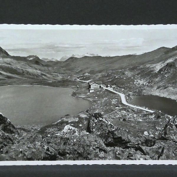 Flüelapass mit Hospiz Schottensee Schwarzsee Casanna Scesaplana JW 402938 F