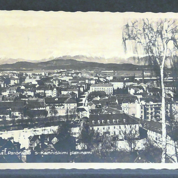 Lubljana Panorama Kamniskimi planinami JW 410193 F