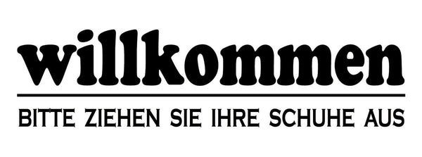 Schild Willkommen Bitte Ziehen Sie Ihre Schuhe Aus Schuh 27x10 Blech od.Holz