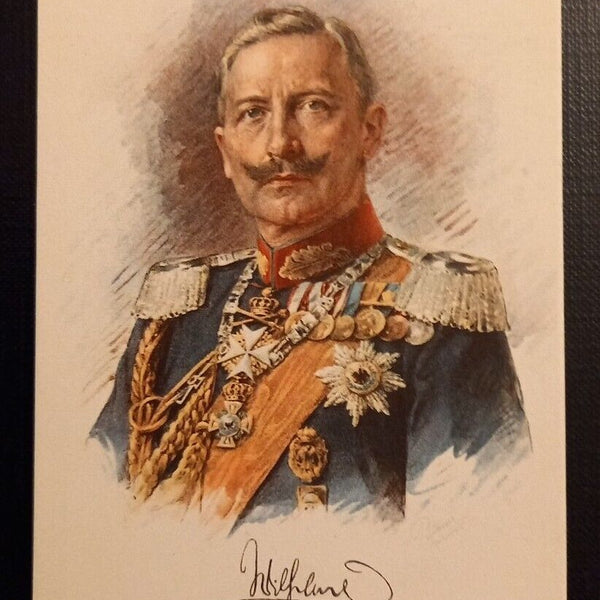Kaiser Wilhelm II Porträt 650283 Ga B