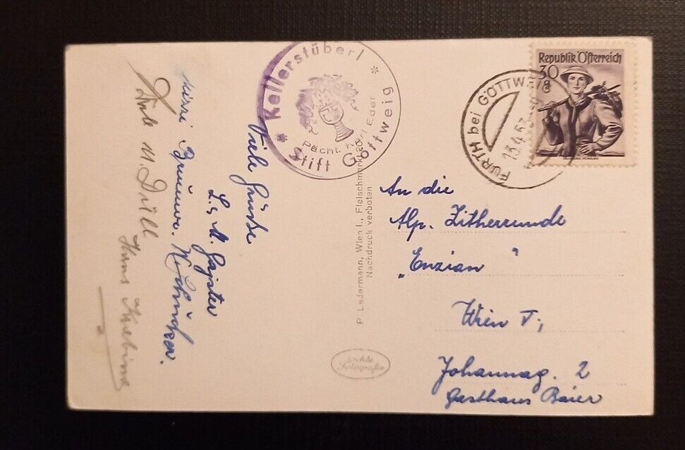 Ansichtskarte Niederösterreich Bendiktinerstift Göttweig Wachau 118020 Ga E