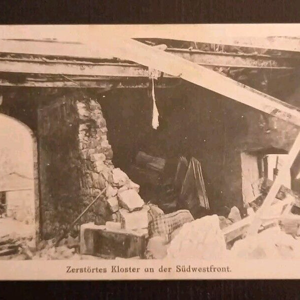 Zerstörten Kloster An Der Südwestfront 270088 gr I