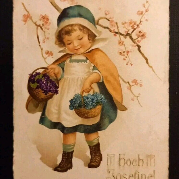 Hoch Josefine Mit 2 Blumenkörbe 165925 gr I