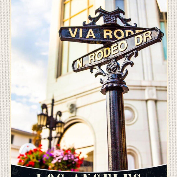 Schild Los Angeles USA Nevada Rodeo Dr. Straße 12x18 20x30 30x40 Blech/Holz