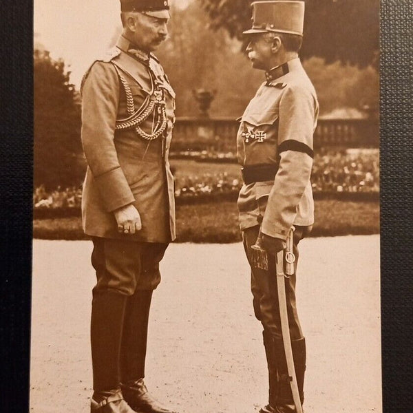Kaiser Wilhelm Im Gespräch Mit Conrad Freiherr von Hötzendorff Ga 50117 SH1