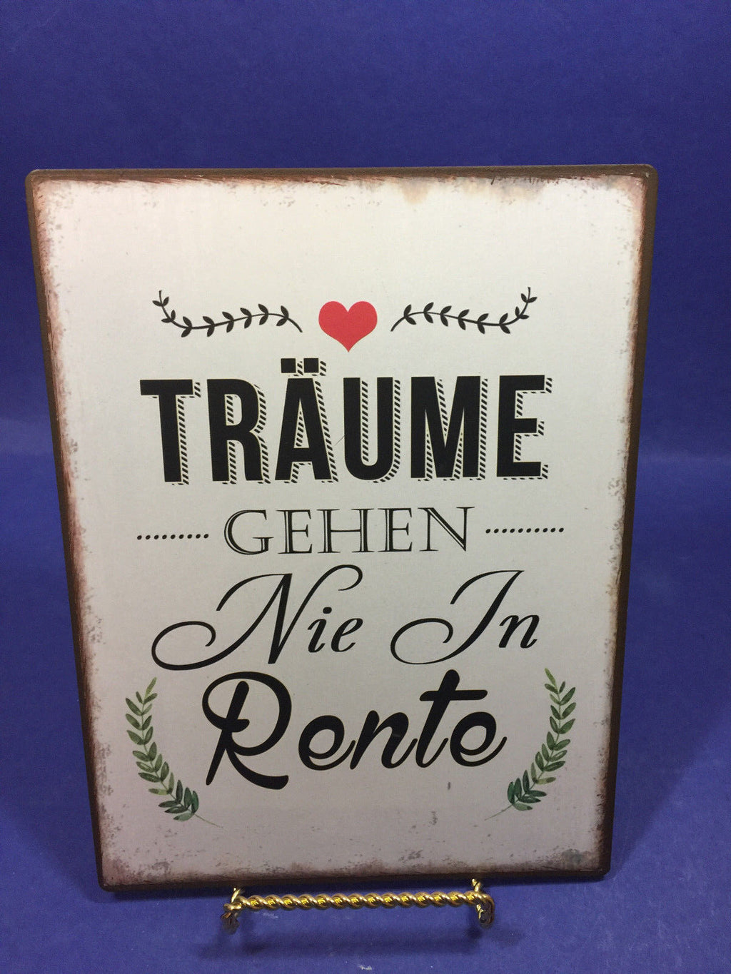 Nostalgie Div. Schilder Mundart Sprüche Dialekt siehe Fotos 20x15 bzw. 15x20