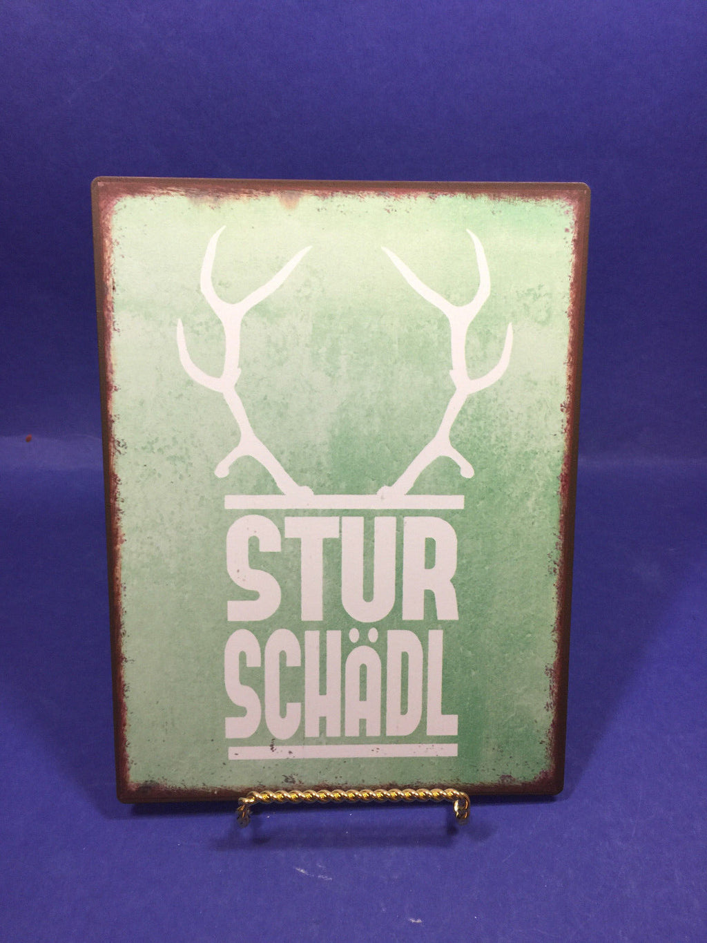 Nostalgie Div. Schilder Mundart Sprüche Dialekt siehe Fotos 20x15 bzw. 15x20