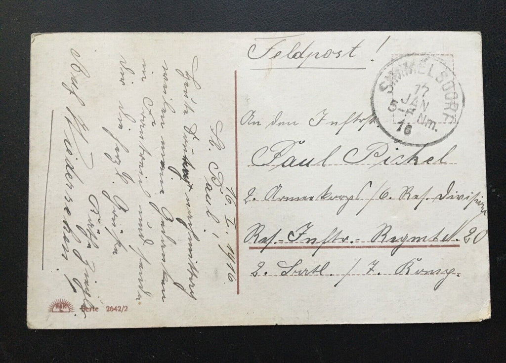 Herzlichen Gruss aus der Heimat - Frau Brief - Soldaten Militär Krieg 400654 TH