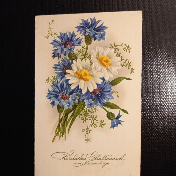 Namenstag - Blumenstrauß- Glückwunschkarte 402287 gr