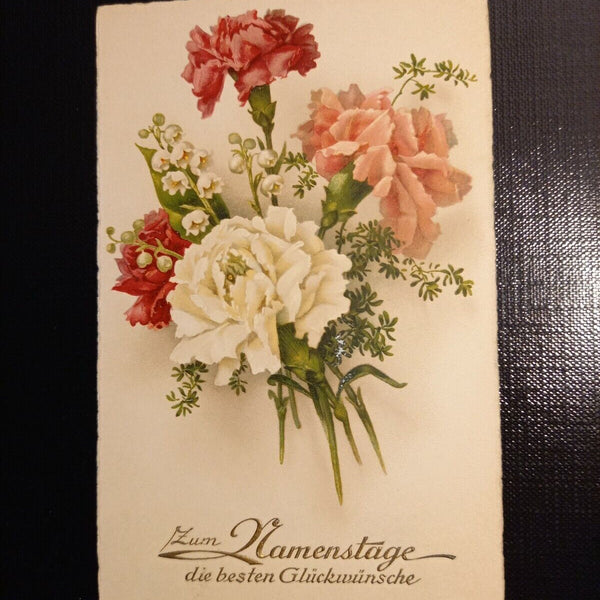 Namenstag - Blumenstrauß- Glückwunschkarte 402288 gr