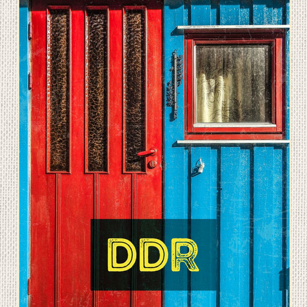 Schild DDR Haus Eingang Tür Ost Deutschland 12x18 20x30 30x40 Blech/Holz