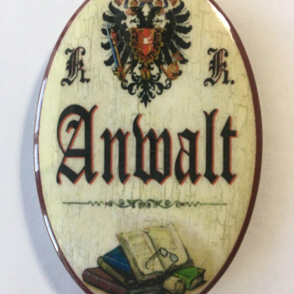 Nostalgie flaschenöffner magnet anwalt gesetzesbücher