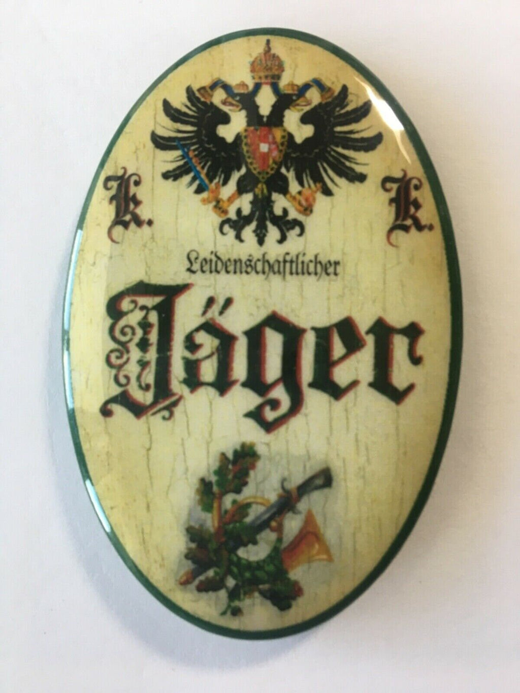 Nostalgie flaschenöffner magnet leidenschaftlicher jäger jagdgewehr jagdhorn