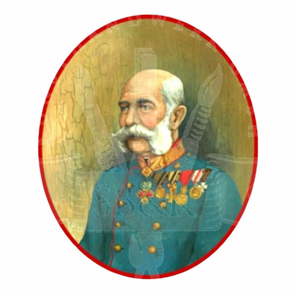 KuK Nostalgie Holzschild Schild Kaiser Franz Josef (Größe: 28x34)