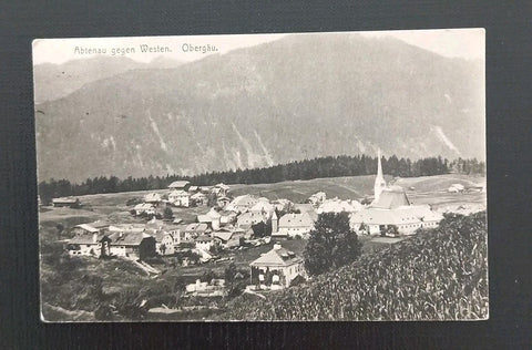 Abtenau gegen Westen Obergäu Salzburg 2505 Gr