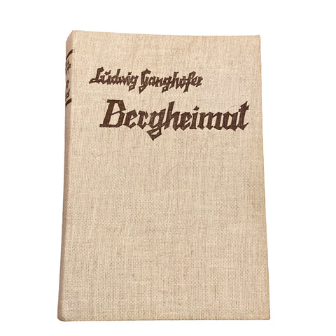 4144 Ganghofer BERGHEIMAT ERLEBTES U ERLAUSCHTES +126 BILDER IN KUPFERTIEFDRUCK