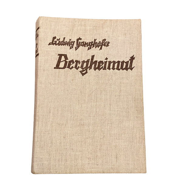 4144 Ganghofer BERGHEIMAT ERLEBTES U ERLAUSCHTES +126 BILDER IN KUPFERTIEFDRUCK