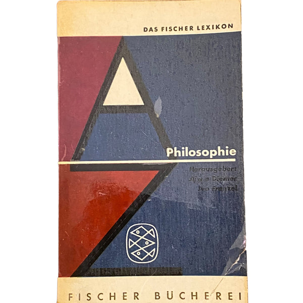 4113 Prof. Dr. Plessner (Einleitung) PHILOSOPHIE - DAS FISCHER LEXIKON