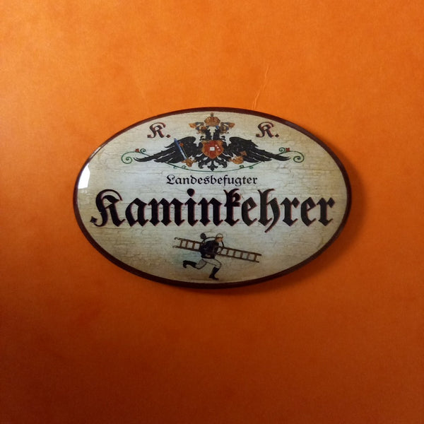 Nostalgie KuK Flaschenöffner Magnet Landesbefugter Kaminkehrer