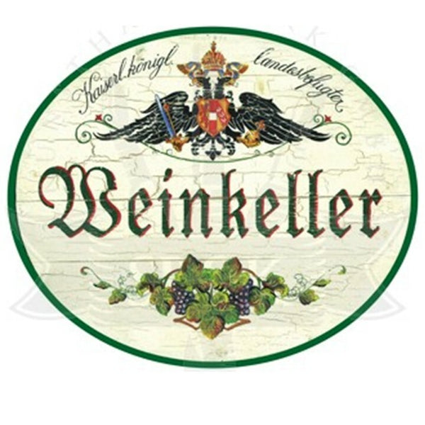 KuK Nostalgie Holzschild "Weinkeller"