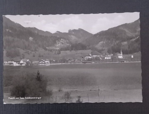 Salzburg Fuschl am See Salzkammergut 600725A gr