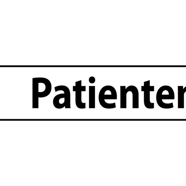 Schild Patienten Parkplatz Parken Arzt Doktor Praxis 46 x 10 Blech od. Holz