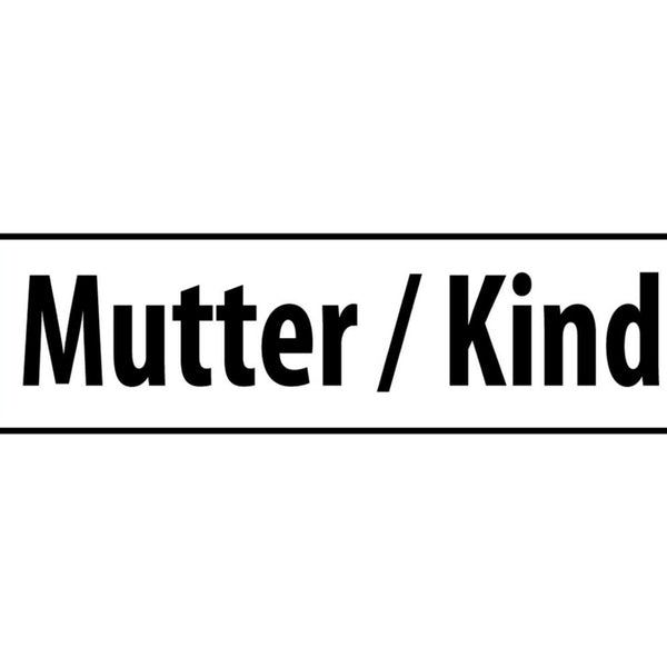 Schild Mutter Kind Parkplatz Parken Frau Familie Auto 46 x 10 Blech od. Holz