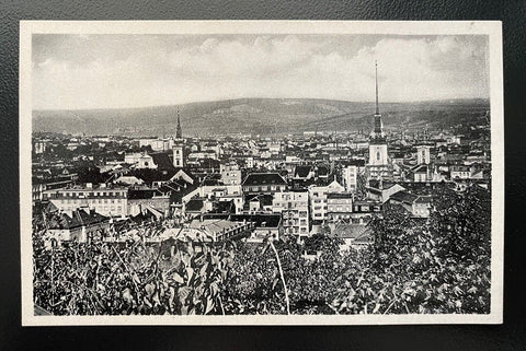 Brünn Gesamtansicht Stadt Brno Kirche Turm Berg Tschechien 402487 TH A