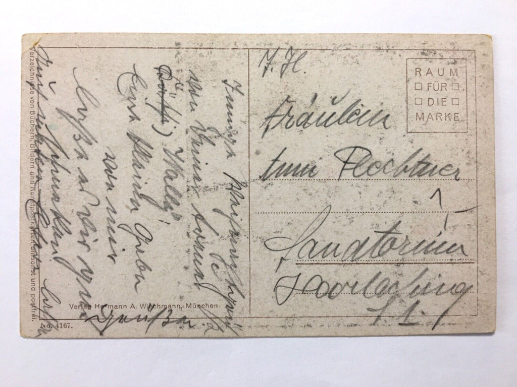 Verkündigung (M. Schiestl) - Hl. Maria mit Engel - Künstlerkarte 40207 TH