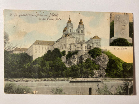 P. P. Benedictiner-Abtei in Melk an der Donau, N.-Oe. 410052 AH ShNö