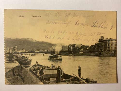 Liége Pasderelle, Hafen, Brücke 410040 AH