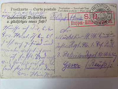 Weihnachtspostkarte, Engel, Glocke 410034 AH
